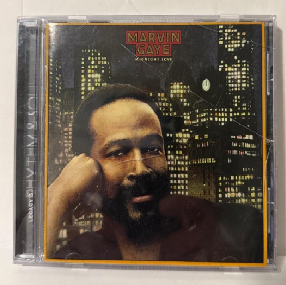 Marvin Gaye Midnight Love CD Columbia Legacy Remastered Sexual Healing R&B